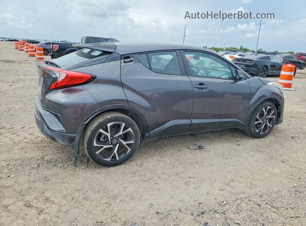 NMTKHMBX6JR007602 2018 TOYOTA C-HR Charcoal Przód prawy