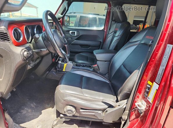 1C4HJXFG6MW569077 2021 JEEP WRANGLER Red Widok deski rozdzielczej