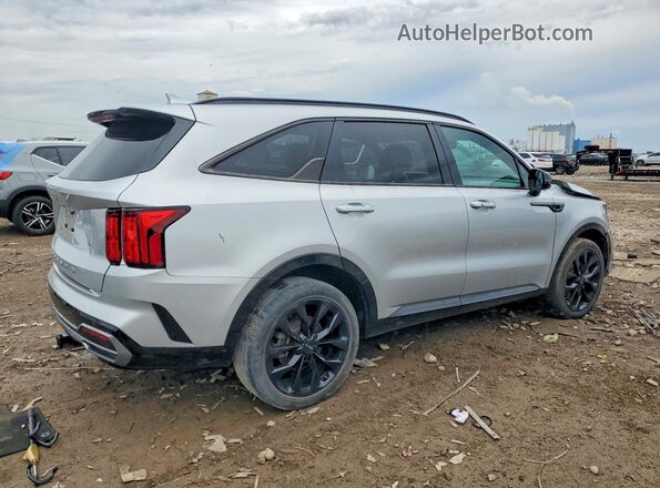 5XYRKDLF5NG110696 2022 KIA SORENTO Silver Առջևի աջ