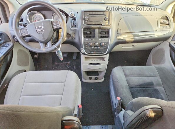 2C4RDGBG7GR367928 2016 DODGE GRAND White Սարքավորումների վահանակի տեսք