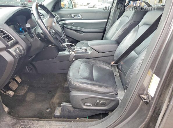 1FM5K8DH5HGD46963 2017 FORD EXPLORER Gray Dashboard view
