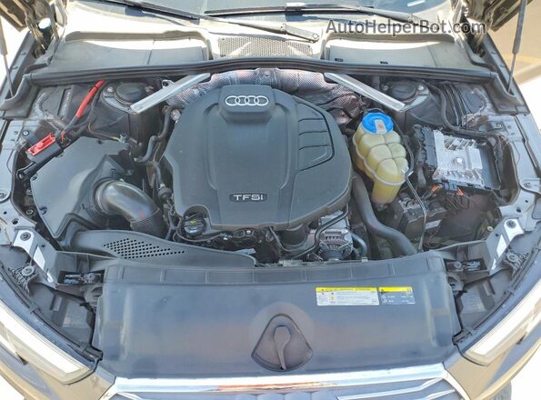 WAUENAF44HN017726 2017 AUDI A4 Brown ძრავის განყოფილების ხედი
