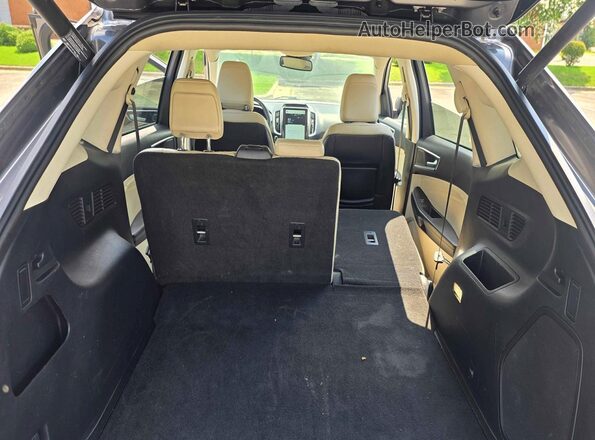 2FMPK4K95MBA27089 2021 FORD EDGE Brown Widok deski rozdzielczej