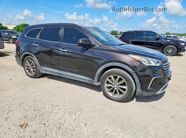KM8SM4HF3HU178160 2017 HYUNDAI SANTA FE Brown Դիմացի տեսք