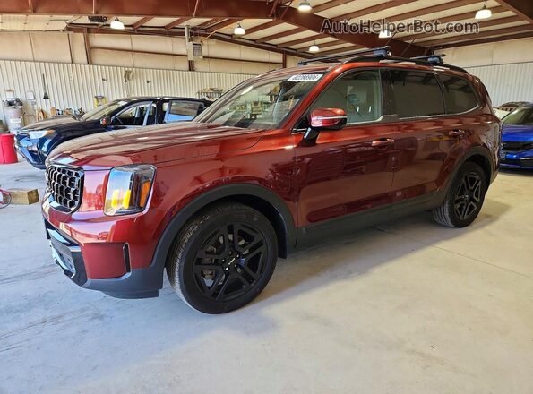 5XYP5DGC9RG455783 2024 KIA TELLURIDE Red Հետևի ձախ