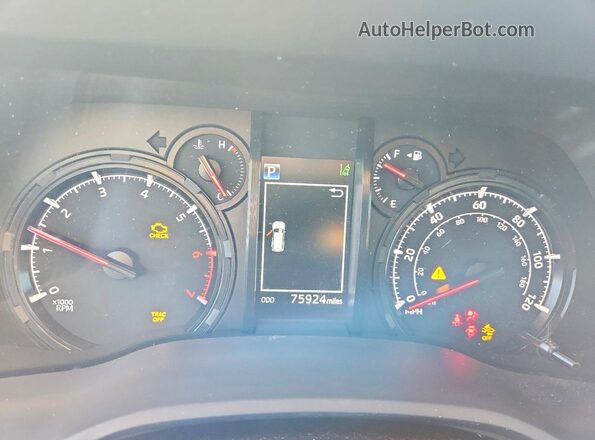 JTEBU5JR4L5781633 2020 TOYOTA 4RUNNER White Vista de los asientos traseros