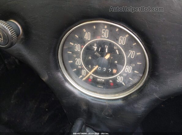 6319423 1970 VOLKSWAGEN BEETLE Yellow Widok tylnych siedzeń