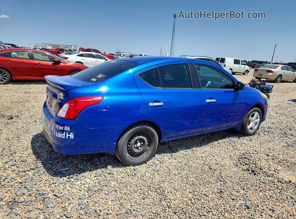 3N1CN7AP8GL898835 2016 NISSAN VERSA Blue Front view