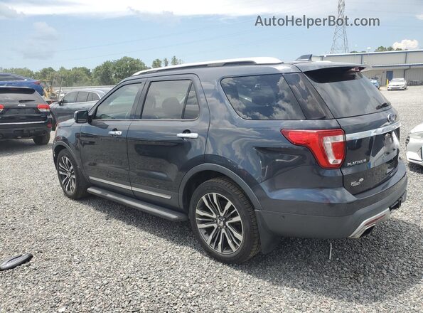 1FM5K8HT0HGA97650 2017 FORD EXPLORER Серый Задняя правая четверть
