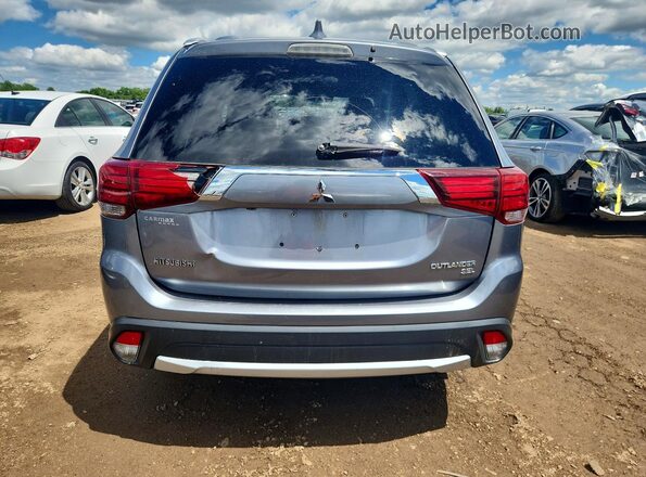 JA4AD3A32HZ070846 2017 MITSUBISHI OUTLANDER Gray Вид ззаду