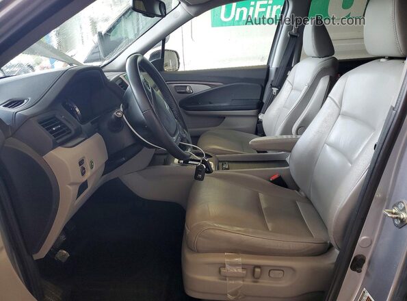 5FNYF6H51GB092994 2016 HONDA PILOT Silver Вид панелі приладів