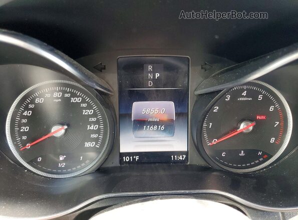 WDC0G4JB6KV153100 2019 MERCEDES-BENZ GLC-CLASS White Հետևի նստատեղերի տեսք