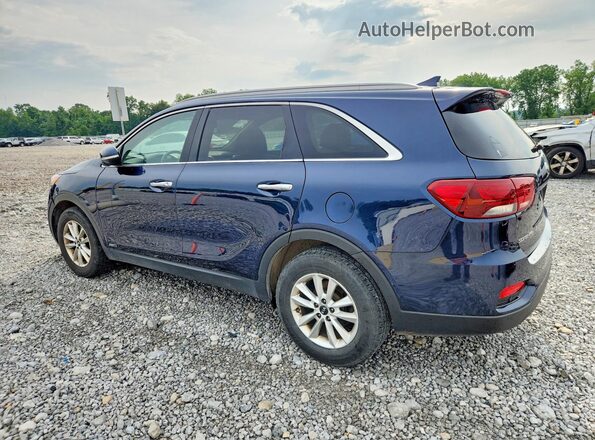 5XYPGDA37KG505346 2019 KIA SORENTO Blue Tył prawy