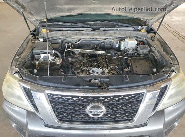 JN8AY2NF3H9304716 2017 NISSAN ARMADA Gray VIN sticker view