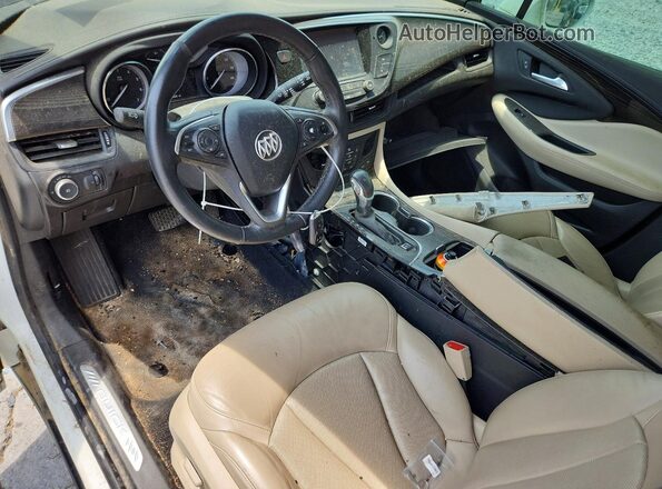 LRBFXCSA6LD160036 2020 BUICK ENVISION White Vista del cuadro de instrumentos