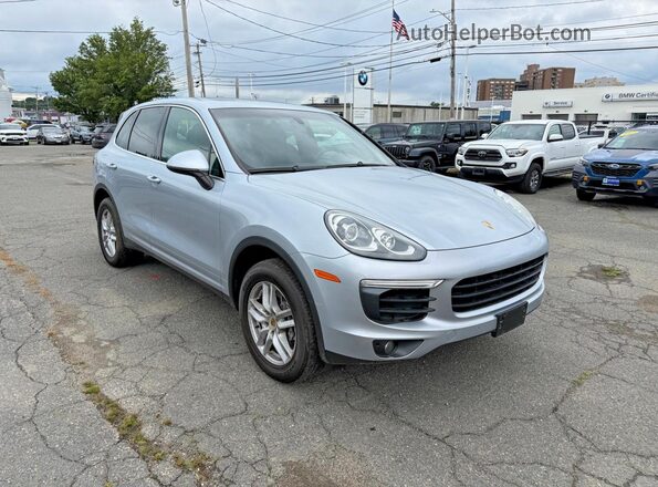 WP1AA2A24GLA09966 2016 PORSCHE CAYENNE Silver Rear left