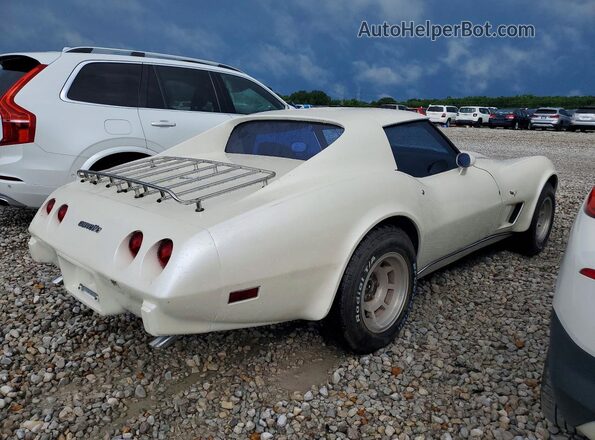 1Z37L7S438496 1977 CHEVROLET CORVETTE White Front right