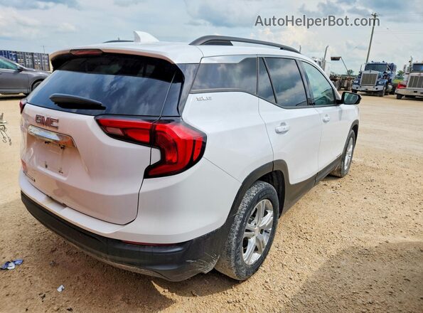 3GKALMEV9LL291715 2020 GMC TERRAIN White Передня права чверть