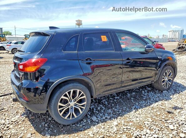 JA4AR3AW5JU020120 2018 MITSUBISHI OUTLANDER Black Հետևի աջ