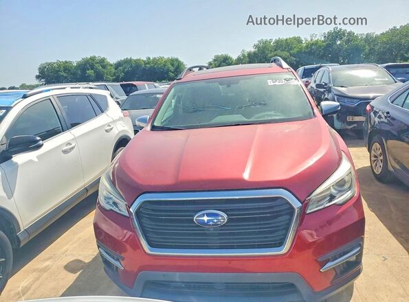 4S4WMARD4K3418830 2019 SUBARU ASCENT Red Rear view