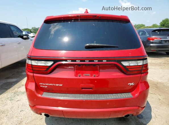 1C4SDJCTXHC785601 2017 DODGE DURANGO Red Front interior view