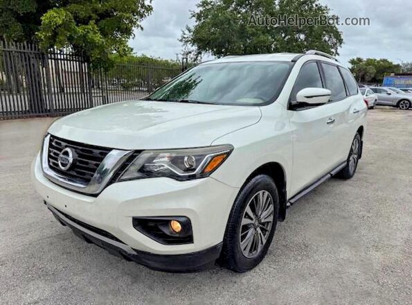 5N1DR2MM1HC627750 2017 NISSAN PATHFINDER White Задня ліва чверть
