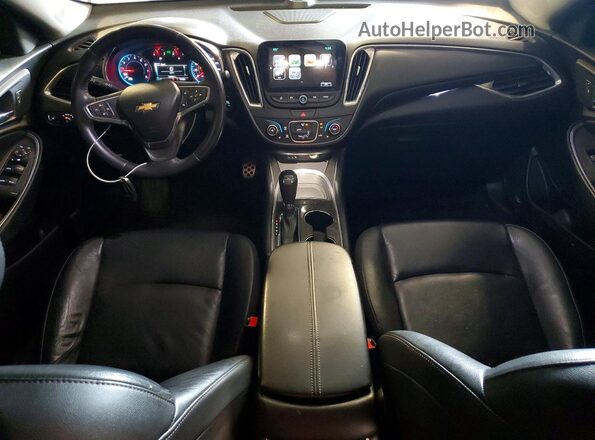 1G1ZE5ST3GF279537 2016 CHEVROLET MALIBU Red Вид щитка приладів