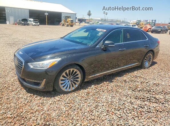 KMHG54JH4JU048005 2018 GENESIS G90 Black Задня ліва чверть