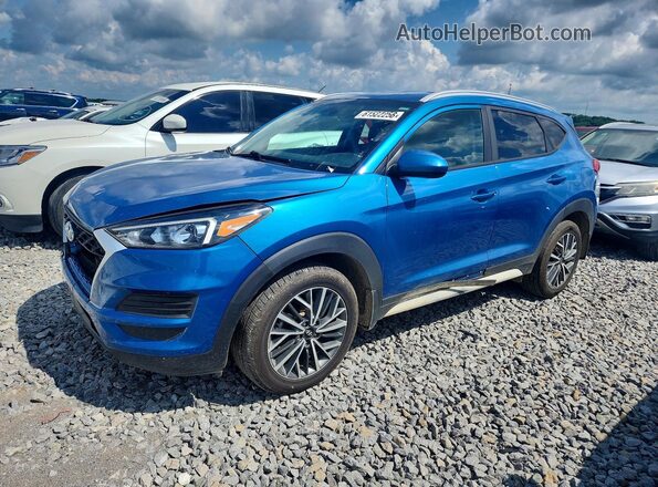 KM8J3CAL7KU011526 2019 HYUNDAI TUCSON Blue უკანა მარცხენა
