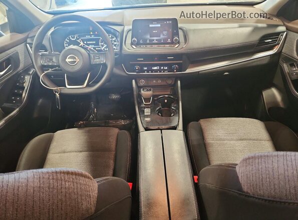 5N1BT3BA7PC896194 2023 NISSAN ROGUE Black Սարքավորումների վահանակի տեսք