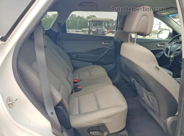 KM8SM4HF3HU251964 2017 HYUNDAI SANTA Белый Вид подкапотного пространства