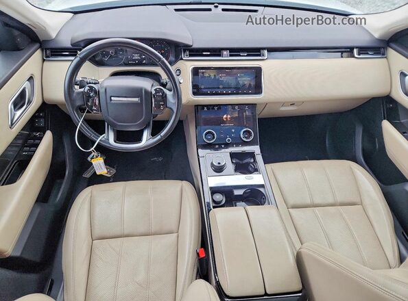 SALYB2RV8JA751312 2018 LAND ROVER RANGE White Widok zestawu wskaźników