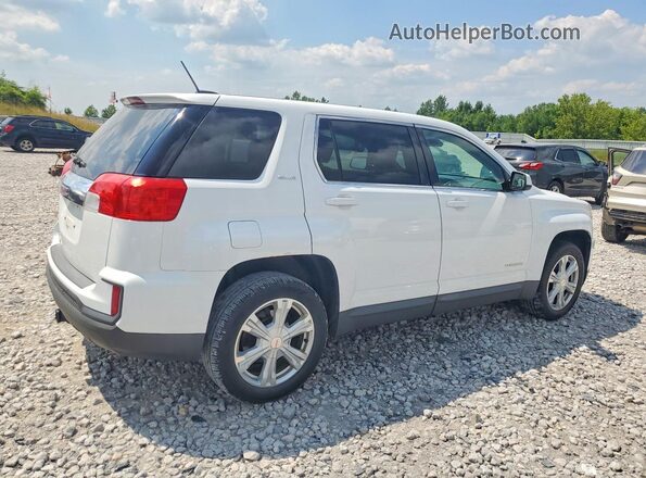 2GKALMEK8H6298432 2017 GMC TERRAIN White Front right