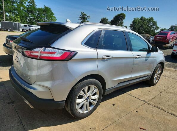 2FMPK4K93LBA76726 2020 FORD EDGE Silver Առջևի աջ
