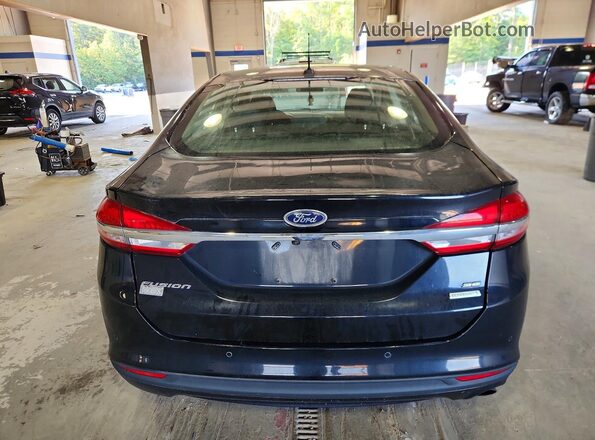 3FA6P0HD0HR305335 2017 FORD FUSION Black Vista interior delantera
