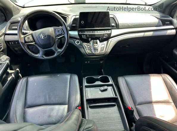 5FNRL6H75SB053736 2025 HONDA ODYSSEY Blue Front interior view