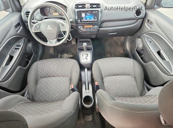 ML32AUHJ7NH005265 2022 MITSUBISHI MIRAGE Черный Вид щитка приборов
