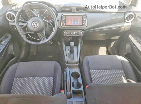 3N1CN8DVXPL832173 2023 NISSAN VERSA Black ხელსაწყოთა პანელის ხედი