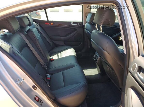 KNALN4D78G5208022 2016 KIA CADENZA Silver უკანა სალონის ხედი