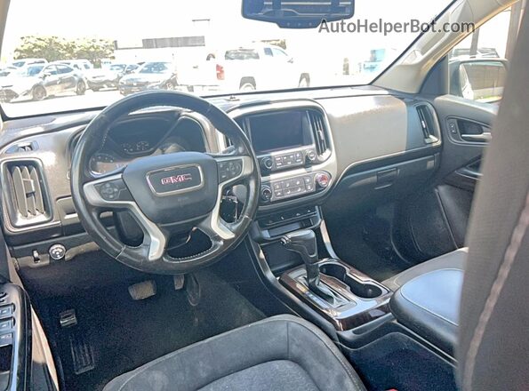 1GTG5CEN7J1221600 2018 GMC CANYON Silver Вид наклейки з VIN-кодом