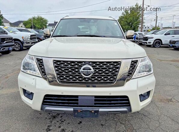 JN8AY2NE0J9734362 2018 NISSAN ARMADA Белый 