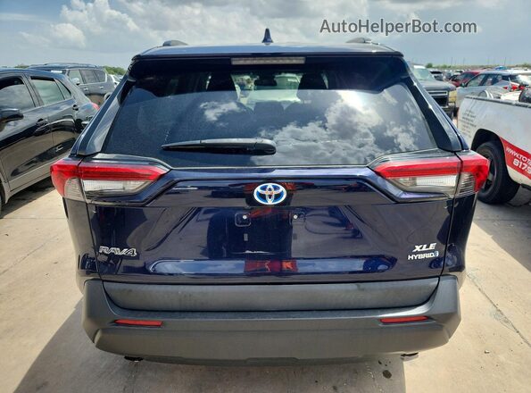2T3RWRFVXLW047923 2020 TOYOTA RAV4 Blue წინა სალონის ხედი