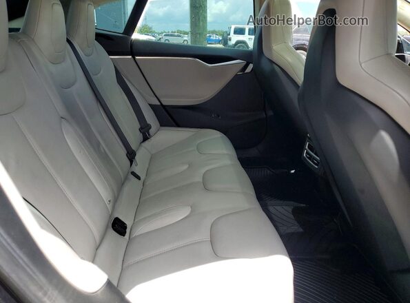 5YJSA1E11GF130197 2016 TESLA MODEL Charcoal უკანა სალონის ხედი