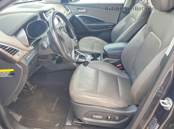 KM8SR4HF1HU219404 2017 HYUNDAI SANTA FE Blue Vista del salpicadero