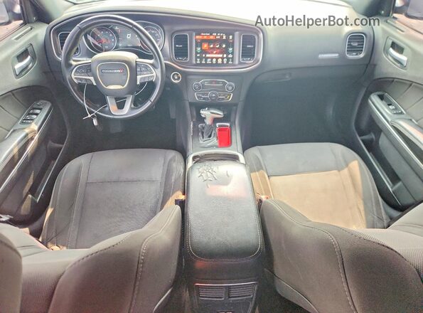 2C3CDXHG2GH317512 2016 DODGE CHARGER Gray Вид щитка приладів