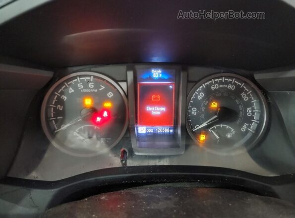 5TFCZ5AN4GX009876 2016 TOYOTA TACOMA Black Widok tylnych siedzeń