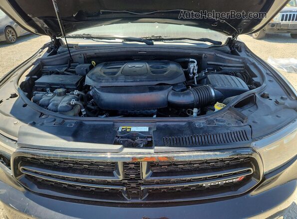1C4RDJDG5HC860446 2017 DODGE DURANGO Black Вид наклейки з VIN-кодом
