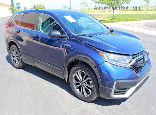 7FART6H20LE008410 2020 HONDA CR-V Blue Rear left