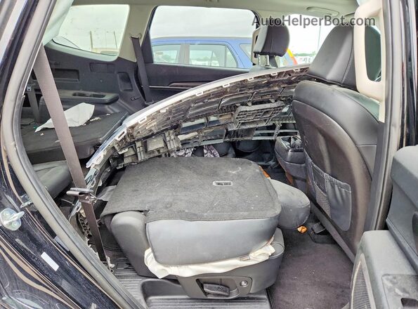 5XYP64GC1SG629414 2025 KIA TELLURIDE Black Rear interior view