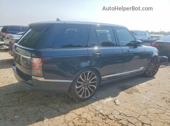 SALGS2EF8GA295590 2016 LAND ROVER RANGE ROVER Черный Передняя правая четверть